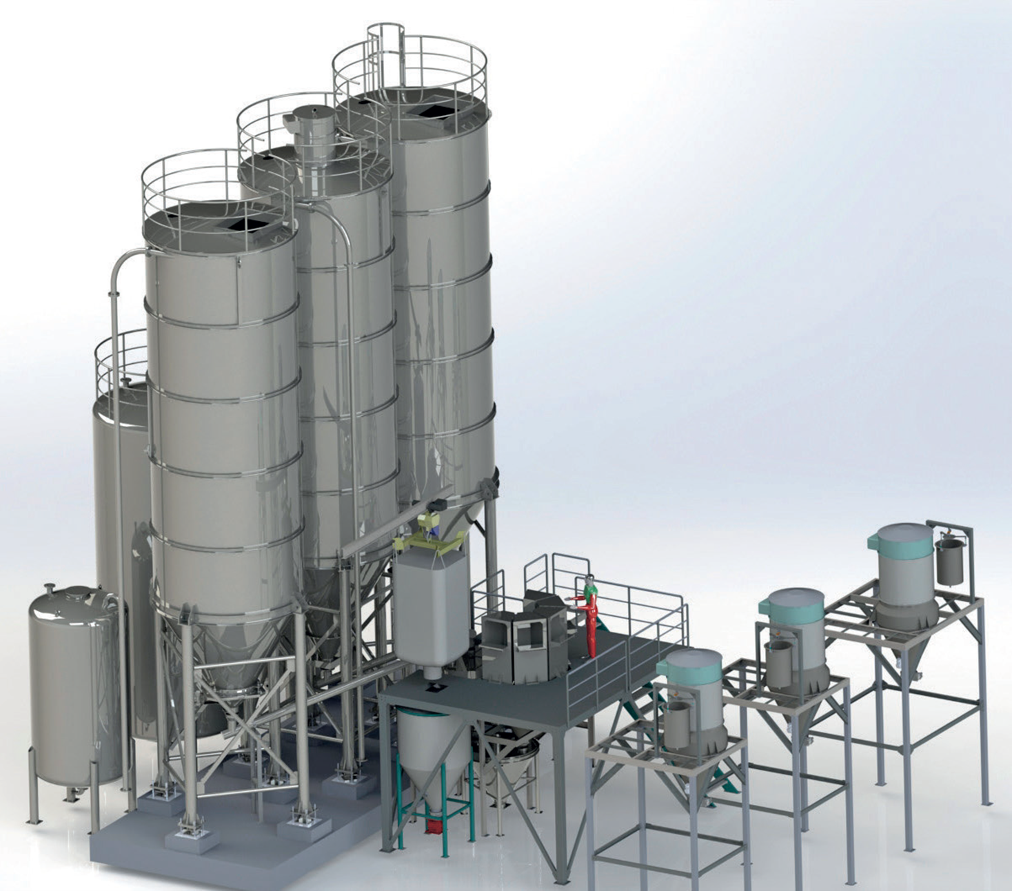 Otomatik Extruder Besleme Dozajlama Sistemleri 