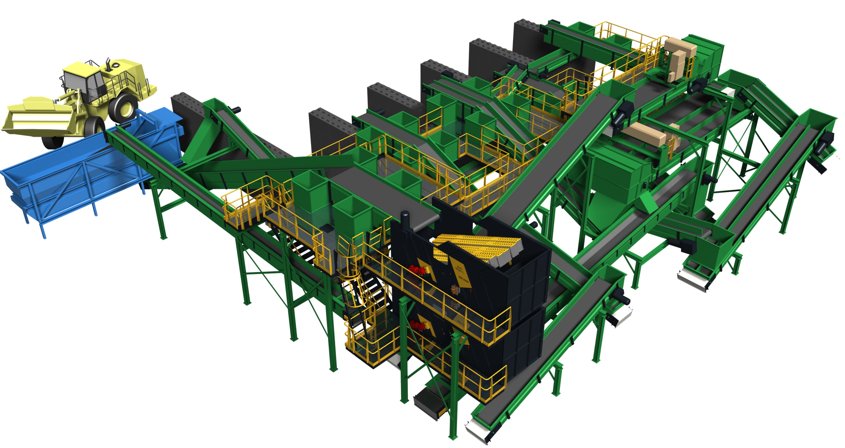 MSW-Evsel Atık Ayıklama Tesisi
