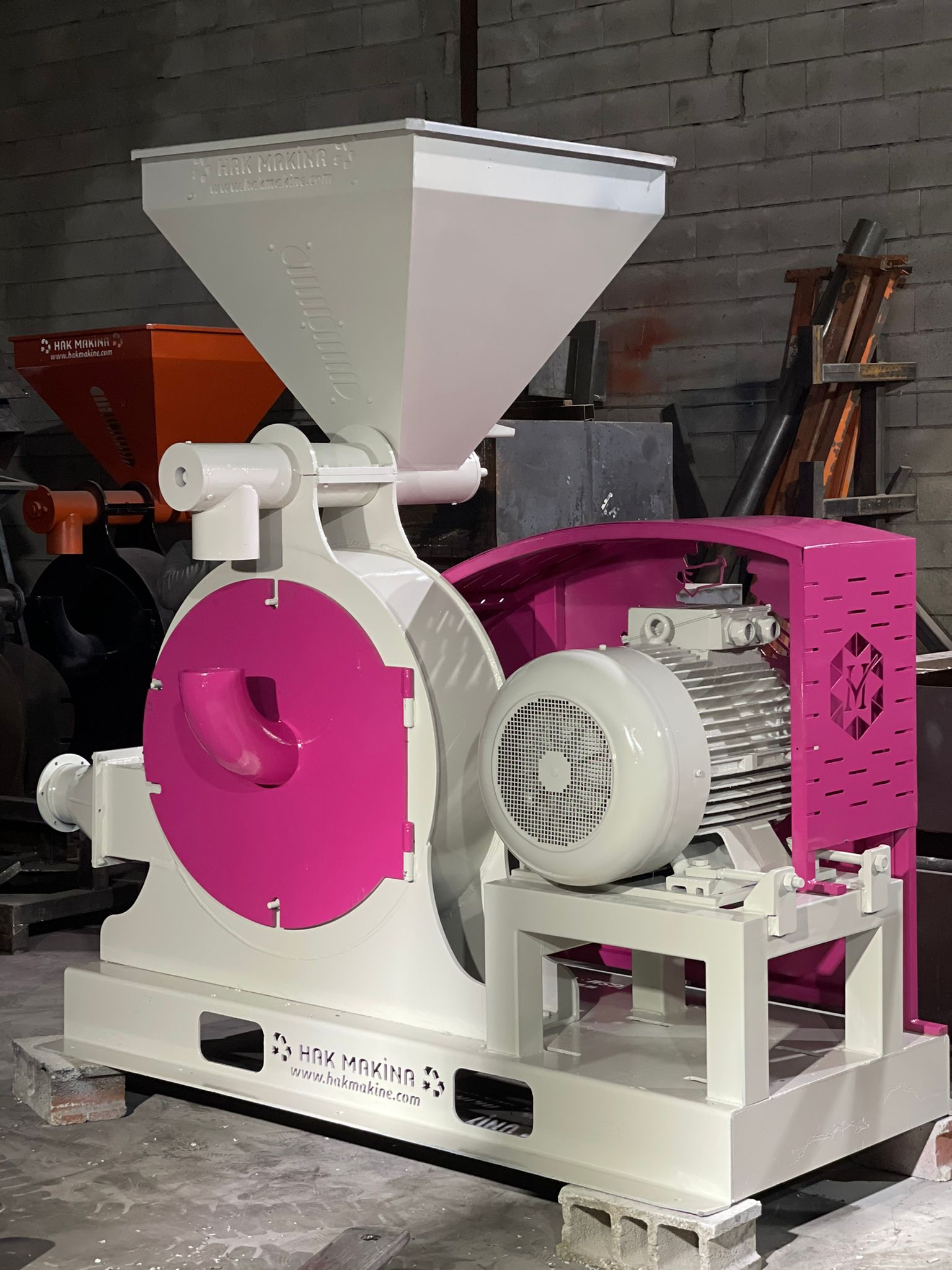 HDPE-Mikronize Degirmen Makinası 