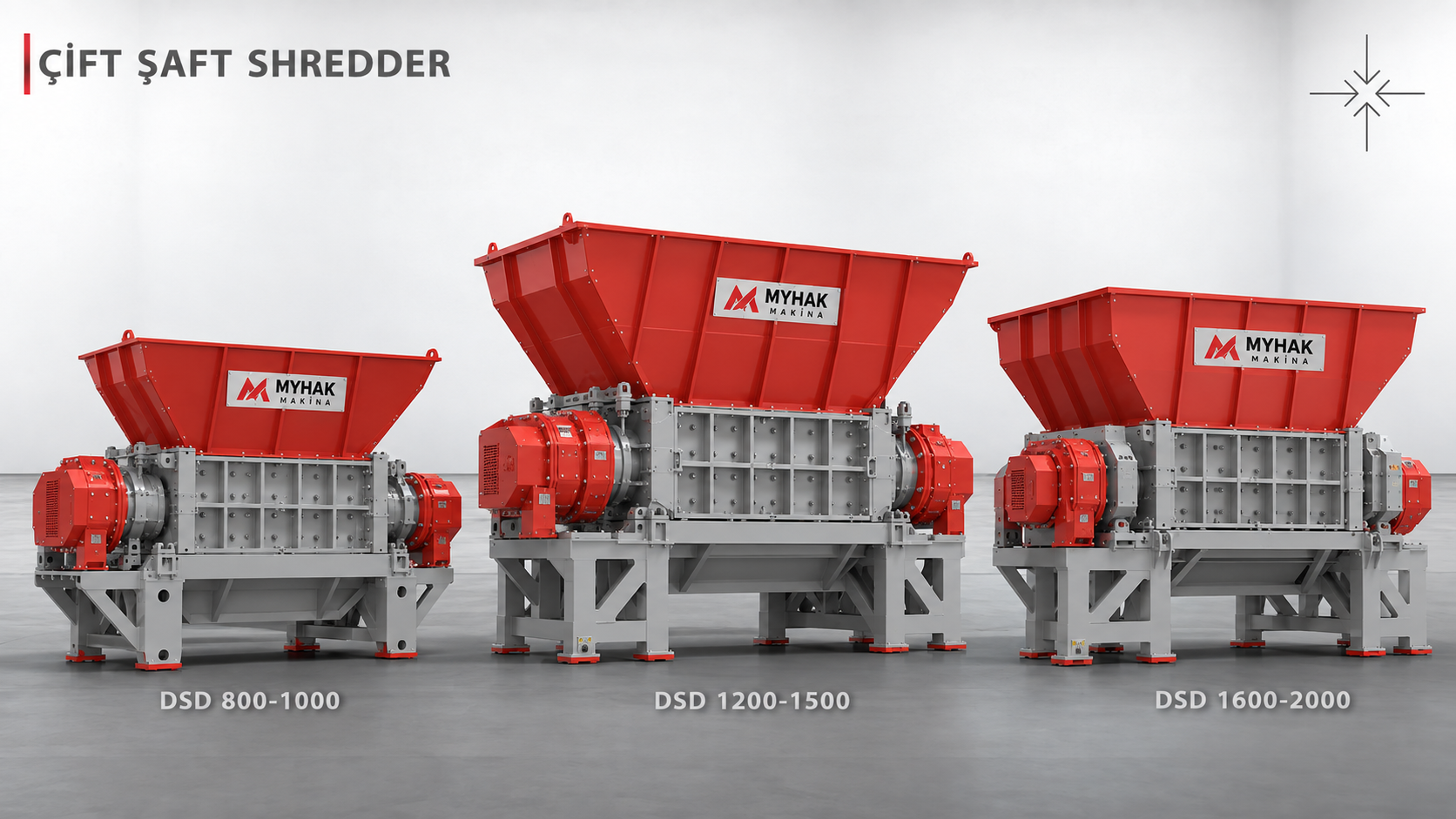 Çift Rotor Shredder